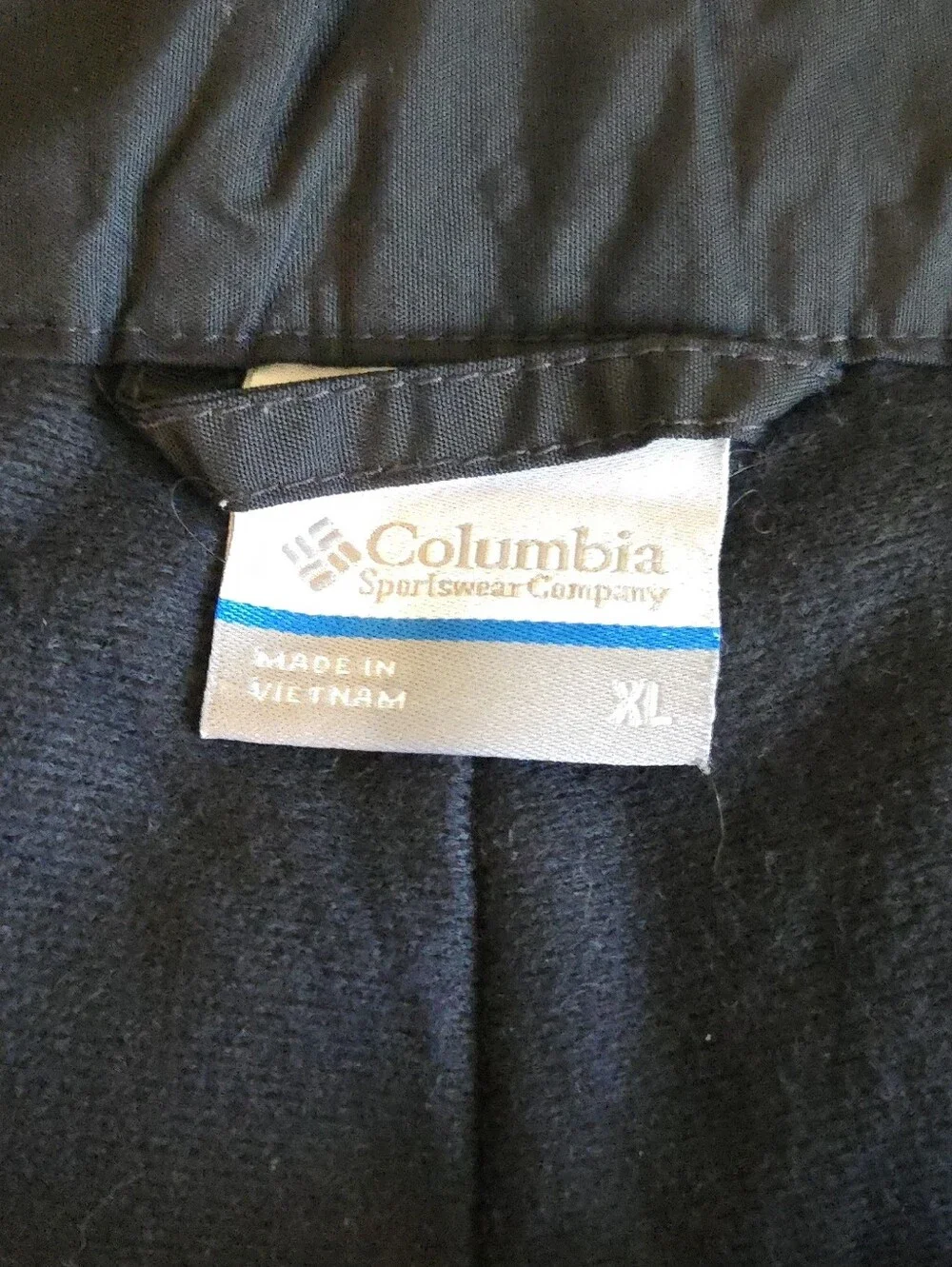 Columbia Black Lined Snow/Ski Pants Black Size XL
